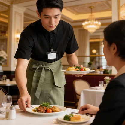 Delantal de Cintura Estilo Wrap