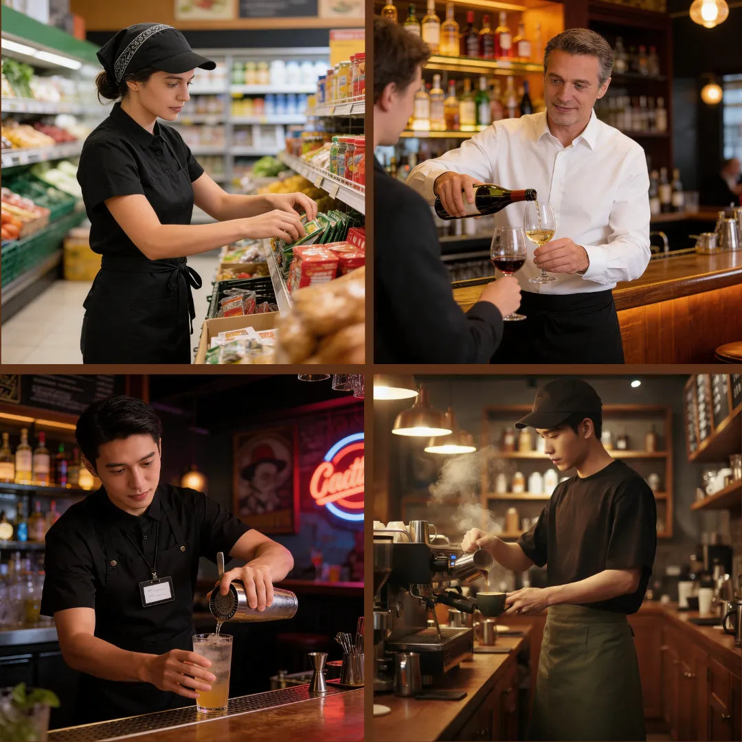 Delantal de Cintura Estilo Wrap