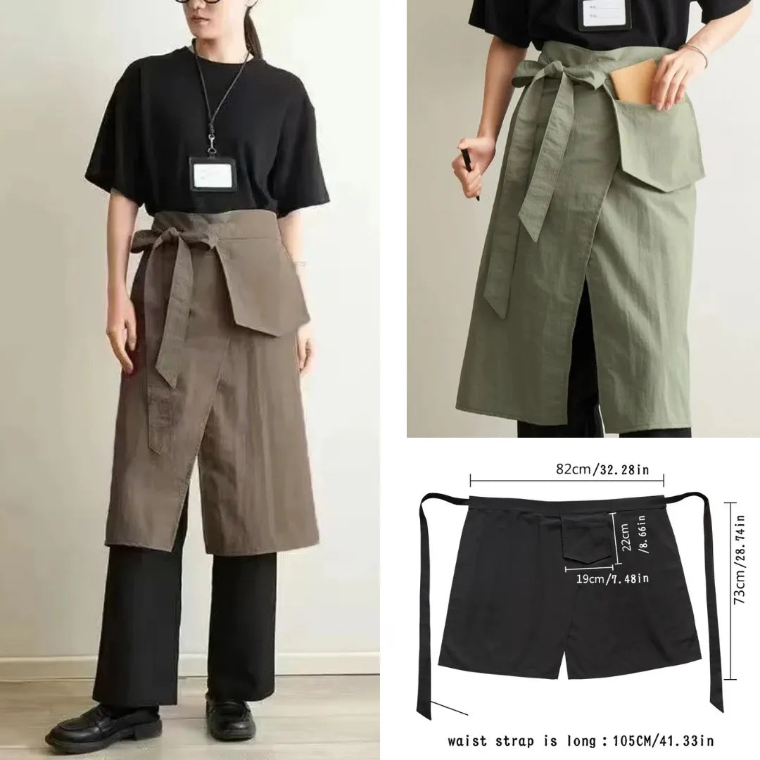 Delantal de Cintura Estilo Wrap
