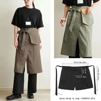 Delantal de Cintura Estilo Wrap