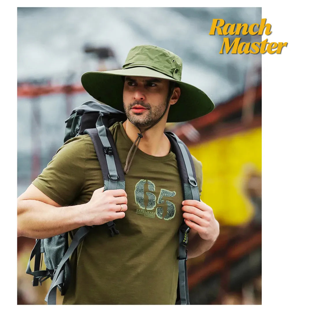 WORK UP® RanchMaster™ | Sombrero Bucket Profesional Estilo Cowboy
