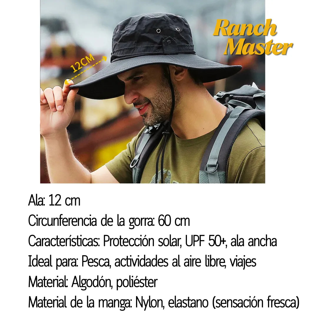 WORK UP® RanchMaster™ | Sombrero Bucket Profesional Estilo Cowboy