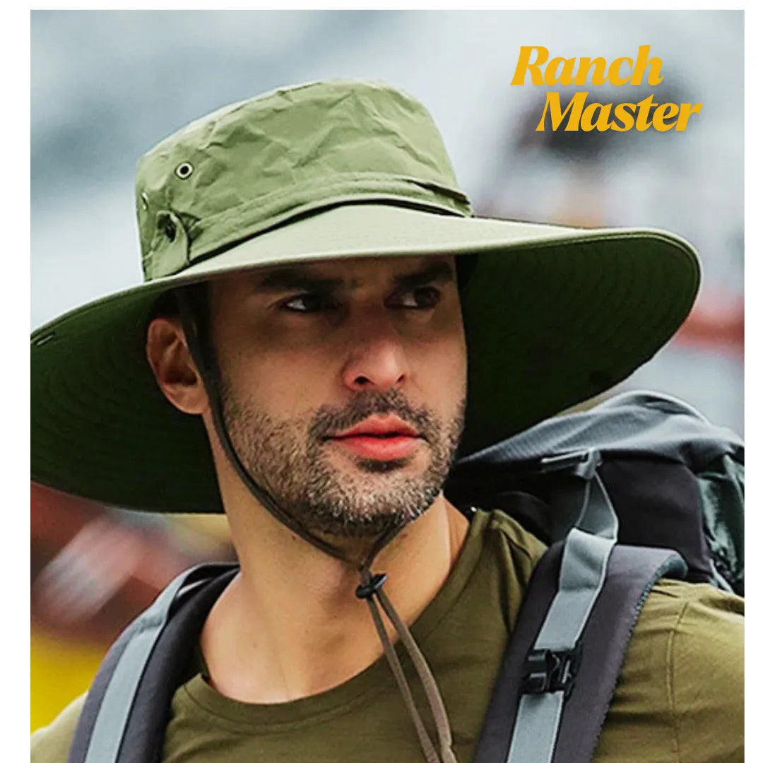 WORK UP® RanchMaster™ | Sombrero Bucket Profesional Estilo Cowboy
