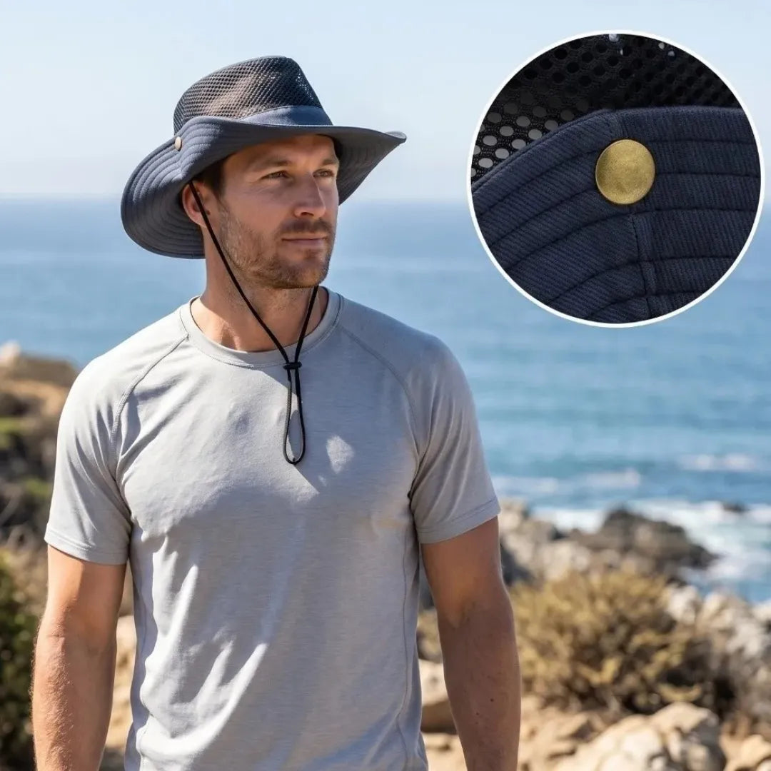 WORK UP® AirFlow Trek™  Sombrero Ultraligero de Malla Transpirable