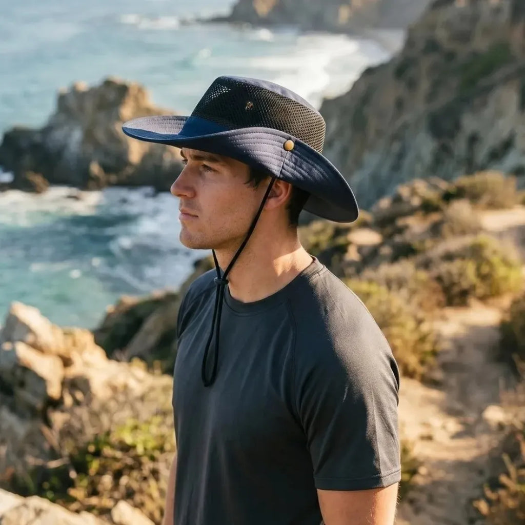 WORK UP® AirFlow Trek™  Sombrero Ultraligero de Malla Transpirable