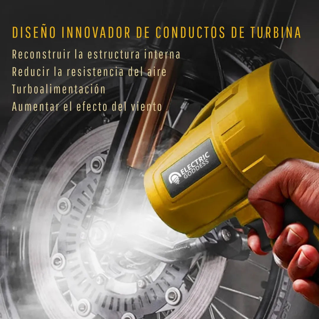 TurboJet X™ - Soplador Inalámbrico Profesional (Compatible con DeWalt 20V)