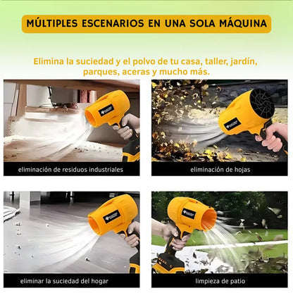 TurboJet X™ - Soplador Inalámbrico Profesional (Compatible con DeWalt 20V)