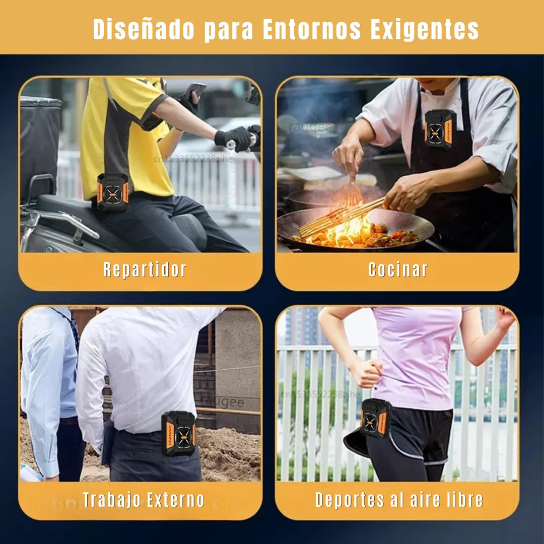 HeatShield Max® Waist Fan [Rendimiento Fresco por Horas]