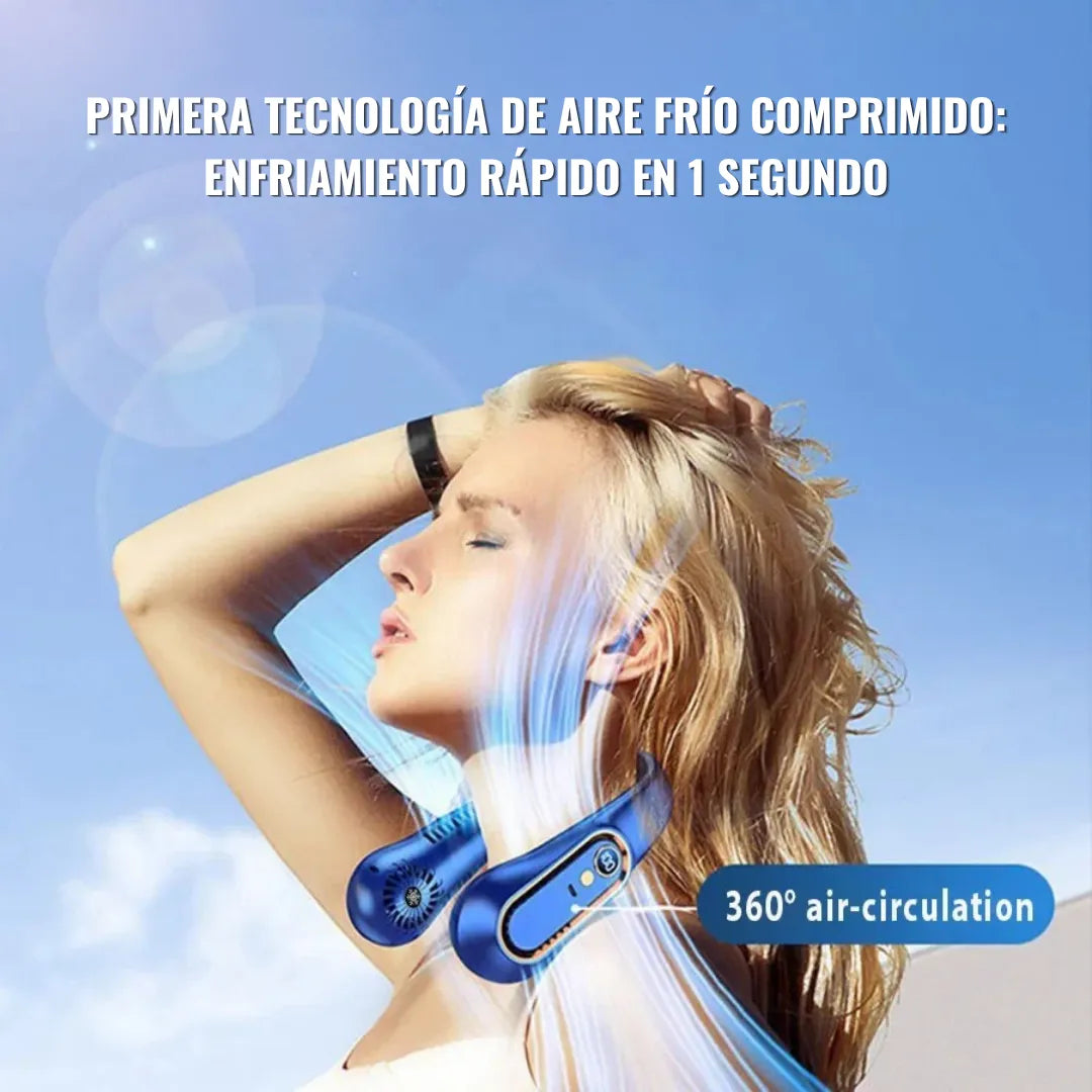 AeroZen® Neck Fan [Frescura sin Manos Todo el Día]