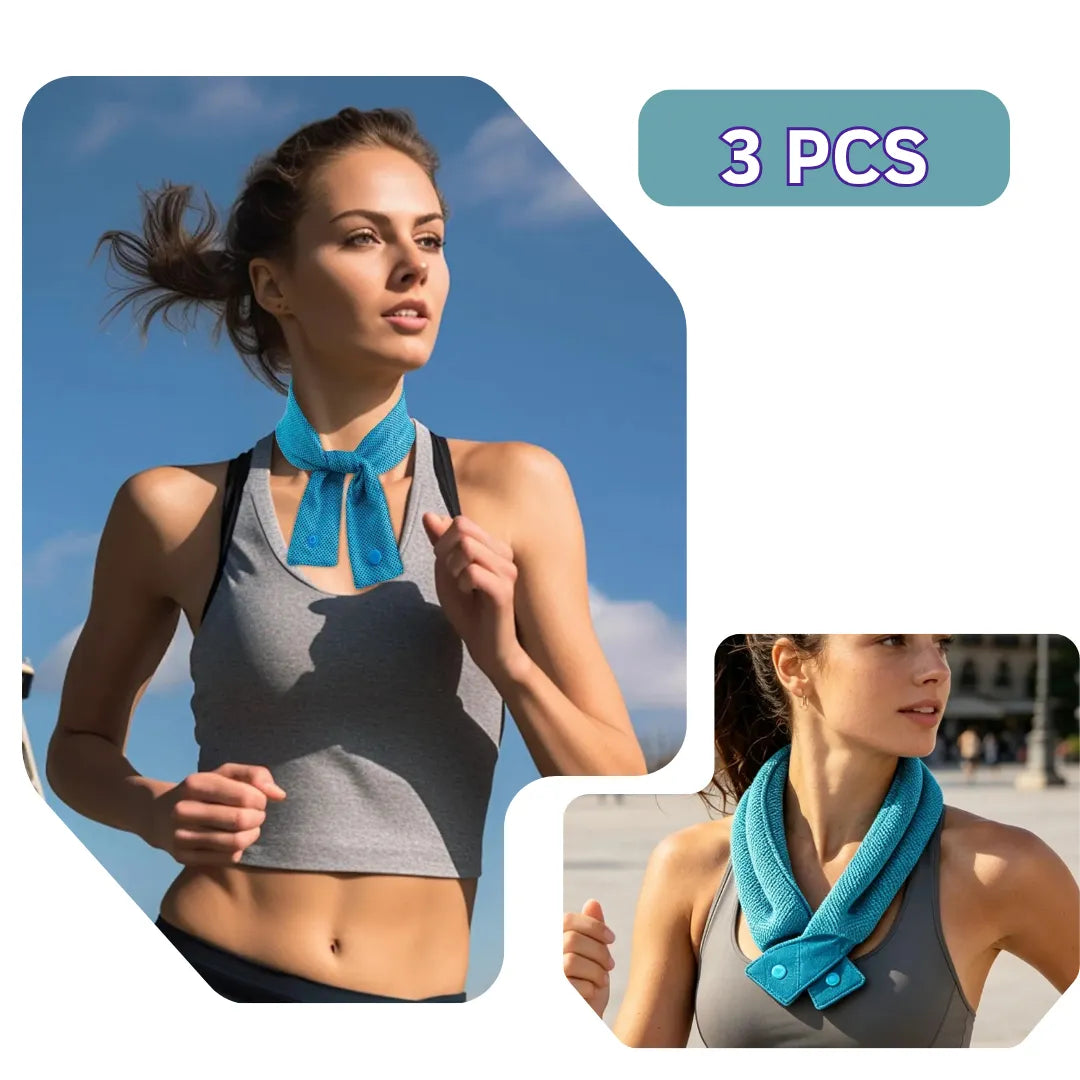 FrostFlex® Cooling Neck Wrap  [Frescura Prolongada Bajo el Sol]