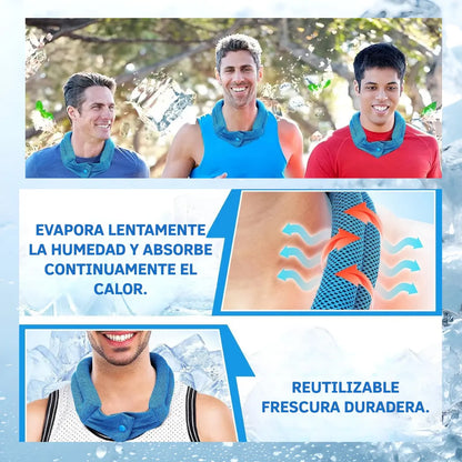 FrostFlex® Cooling Neck Wrap  [Frescura Prolongada Bajo el Sol]