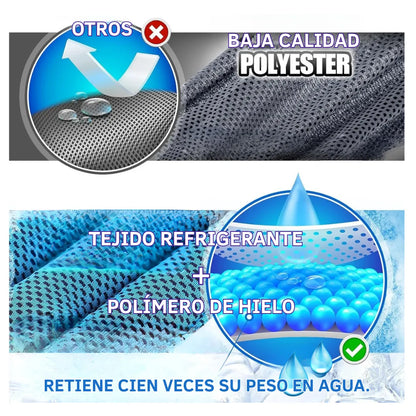 FrostFlex® Cooling Neck Wrap  [Frescura Prolongada Bajo el Sol]