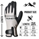 Guantes de trabajo de invierno PUCÓN | Protección Térmica, Antedeslizantes
