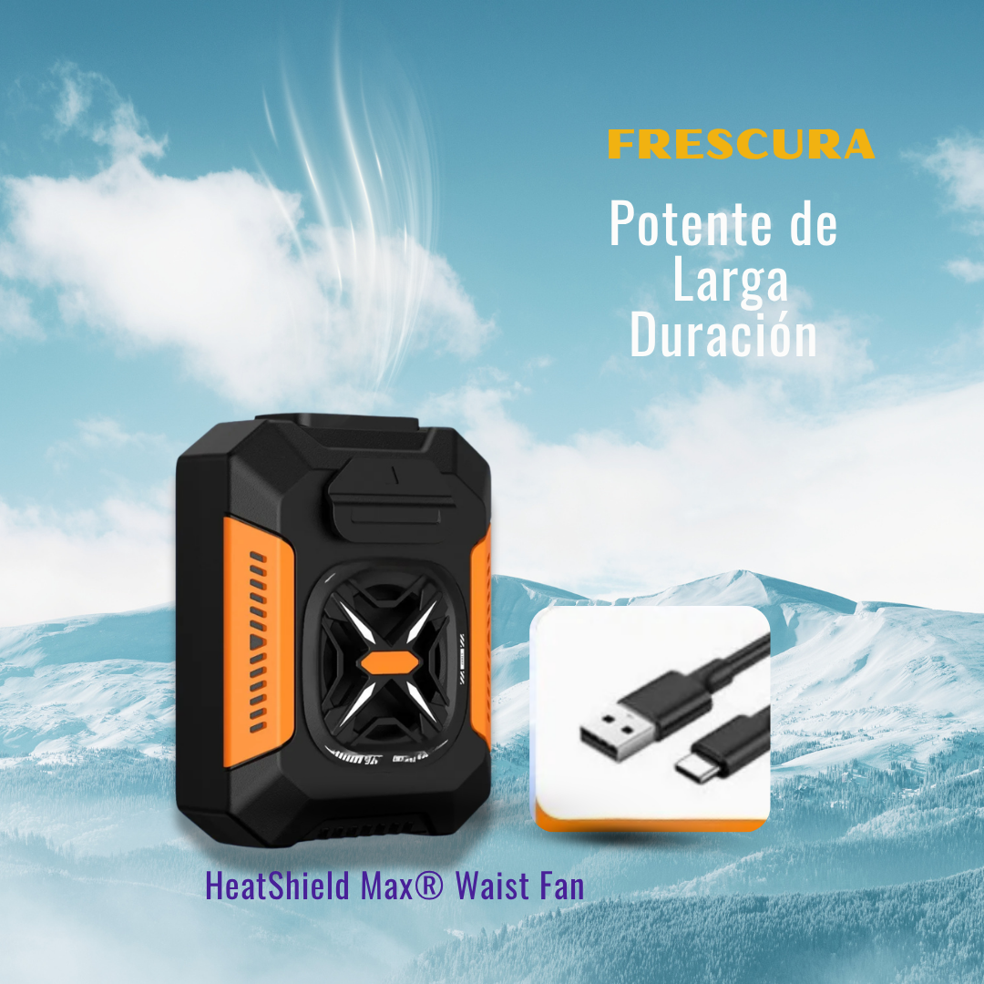 HeatShield Max® Waist Fan [Rendimiento Fresco por Horas]