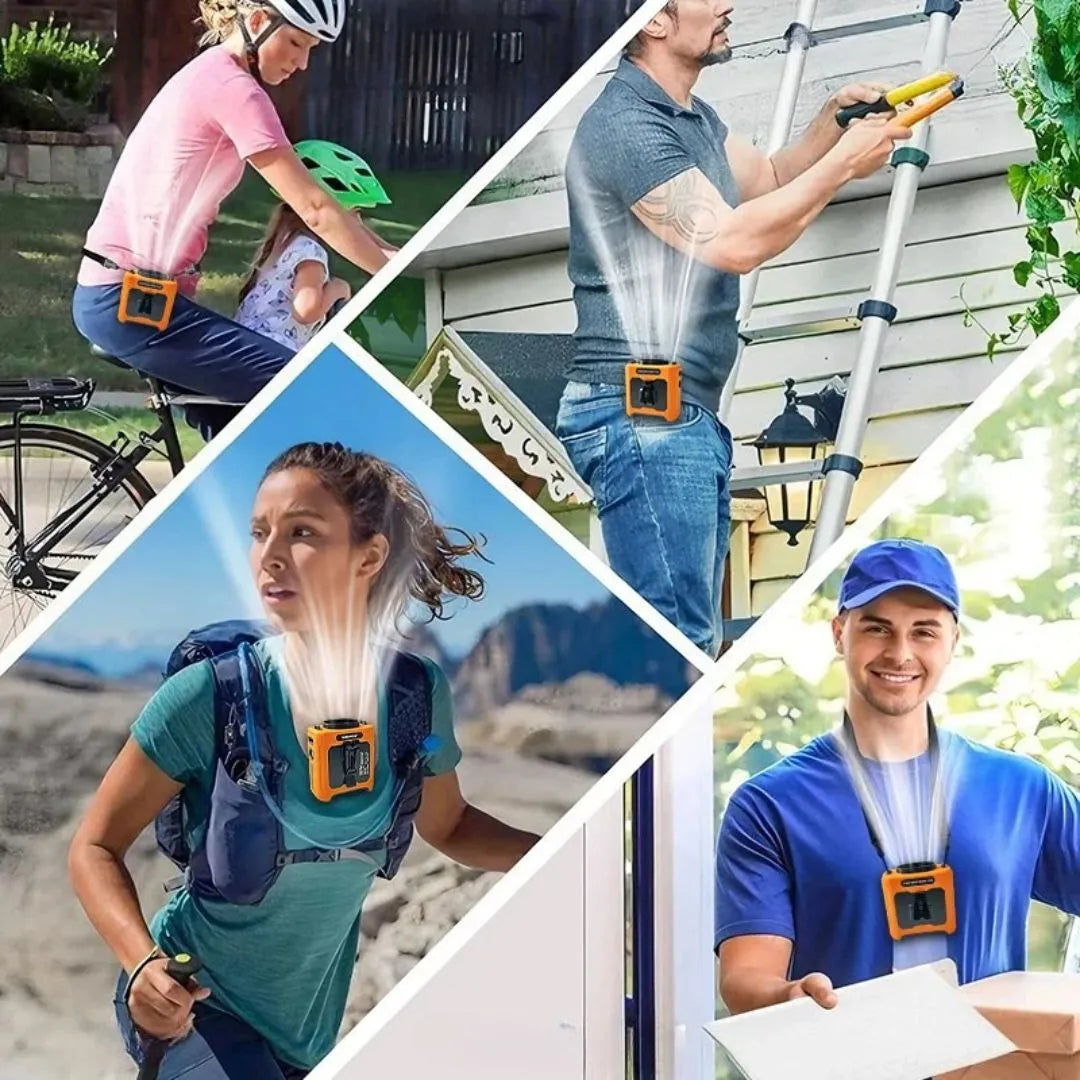 HeatShield Ultra® Waist Fan 20.000 mAh [Máxima Refrigeración para Trabajo Pesado]