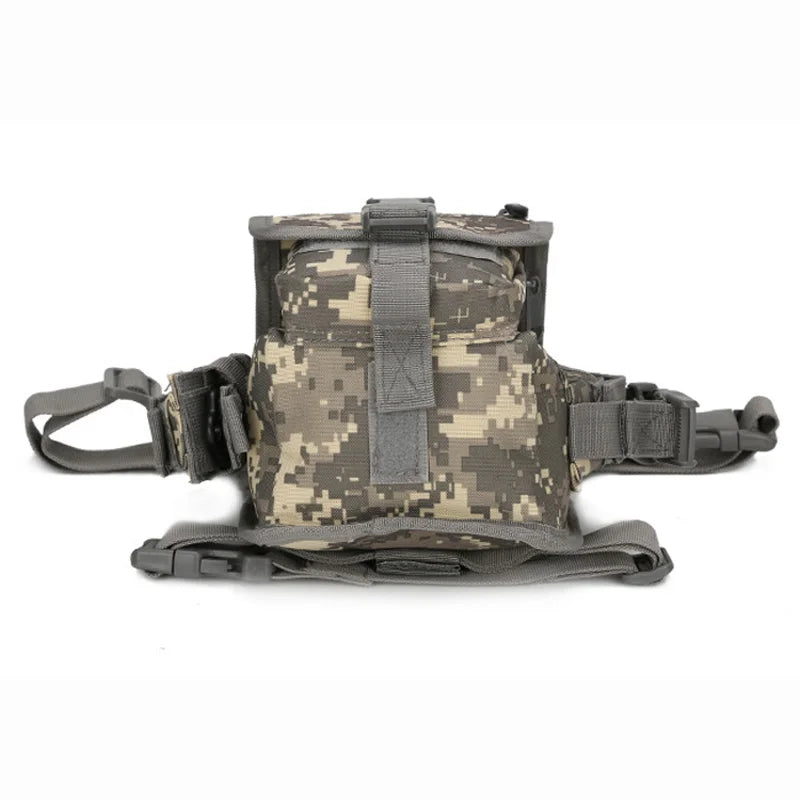 WORK UP® RIÑONERA TÁCTICA- Bolsa de Muslo Profesional para Trabajo y Uso Diario