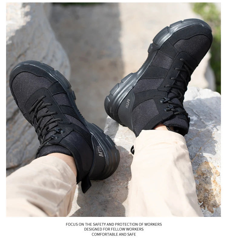WorkUp® Titan Pro™ Calzado de Seguridad [Protección de Kevlar y Punta de Acero].