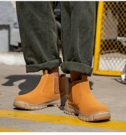 WorkUp® SafeClick Pro™ Botas de Seguridad [Blindaje Anti-Perforación y Punta de Acero]