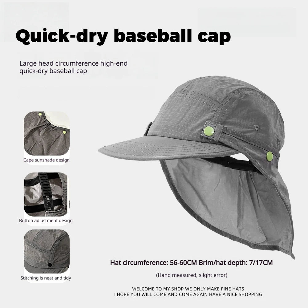 WORK UP® DesertGuard Pro™ | Sombrero  UPF50+ con Protector de Cuello