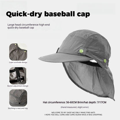 WORK UP® DesertGuard Pro™ | Sombrero  UPF50+ con Protector de Cuello