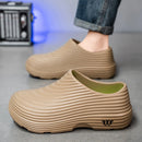 Chef Shoes for Men New Spring and Autumn Models  Fully Waterproof and Oil-Resistant Chef-Specific Work Shoes Rain Boots Labor