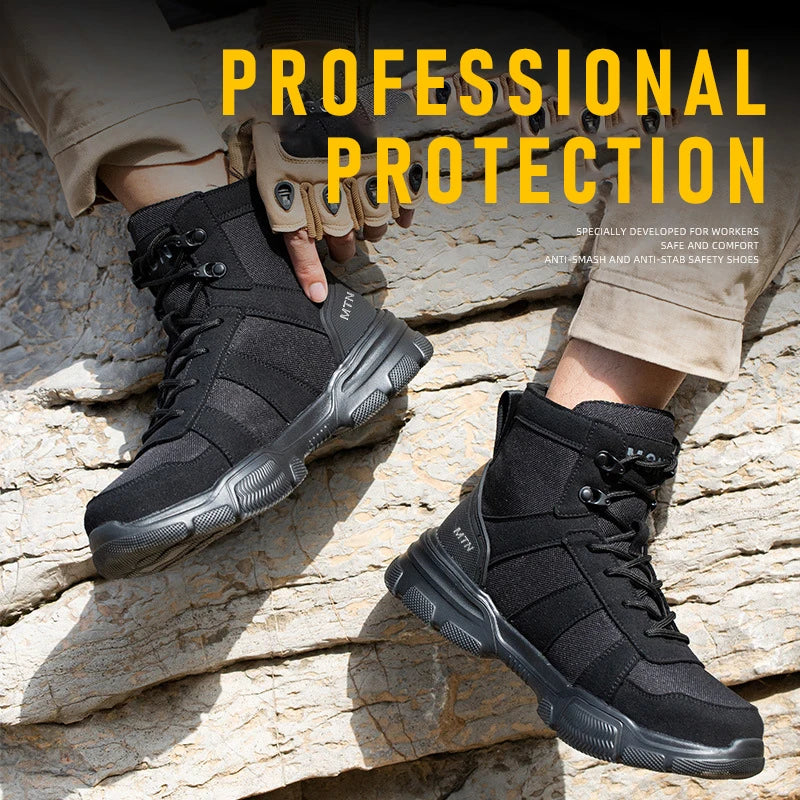 WorkUp® Titan Pro™ Calzado de Seguridad [Protección de Kevlar y Punta de Acero].