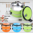 Hot Food Flask Stainless Steel Lunch Box Thermos Vacuum Insulated Trave Lunch Box