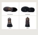 Waterproof Safety Boots Men Indestructible Steel Toe Work Boots Anti-smash Stab-resistant Safety Shoes Biker Botas Para Hombre