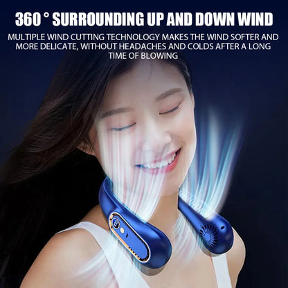 AeroZen® Neck Fan [Frescura sin manos todo el día]