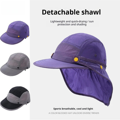 WORK UP® DesertGuard Pro™ | Sombrero  UPF50+ con Protector de Cuello