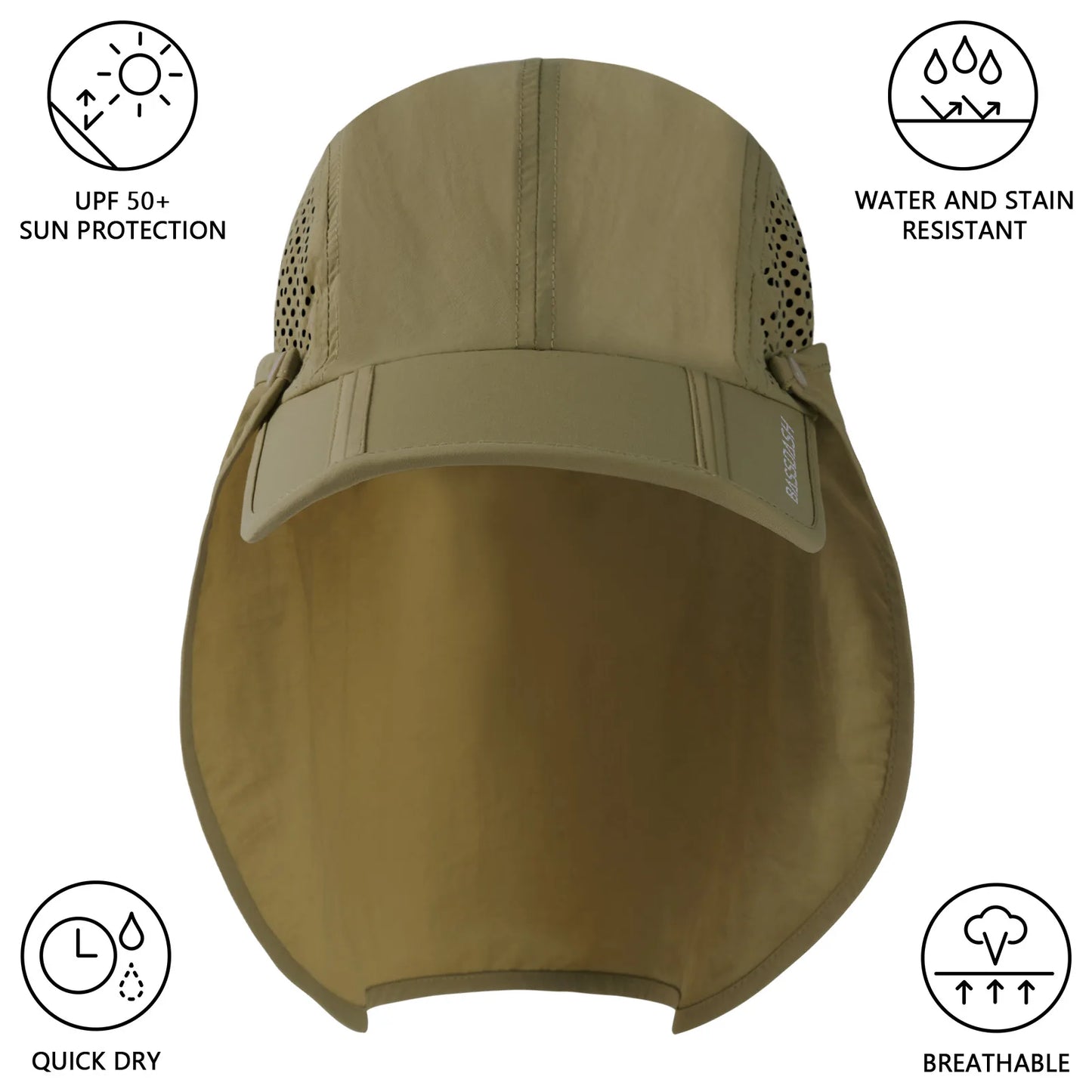 WORK UP® TrailGuard Elite™ | Sombrero Outdoor Plegable UPF50+