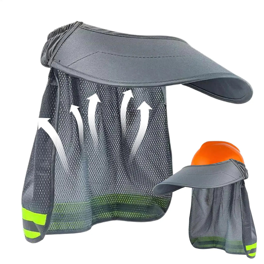 NeckGuard™ Helmet Shade [Protección Ligera para Largas Jornadas]