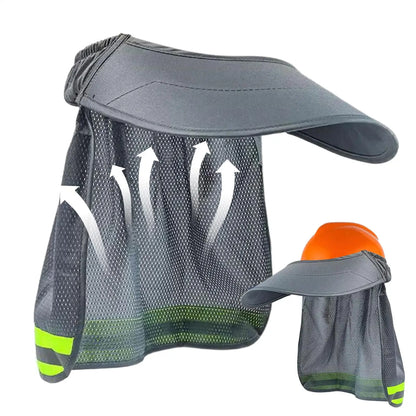 NeckGuard™ Helmet Shade [Protección Ligera para Largas Jornadas]