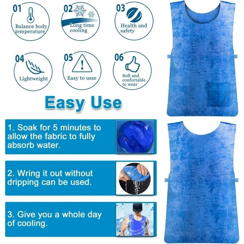 HeatShield® Cooling Vest [Alivio Corporal para Calor Extremo]