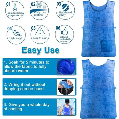HeatShield® Cooling Vest [Alivio Corporal para Calor Extremo]