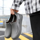 2026Simple Style Outdoor Work Commute Fishing Kitchen Non-Slip Waterproof Men's Flat-Soled High-Quality Rubber Boots Rain Boots