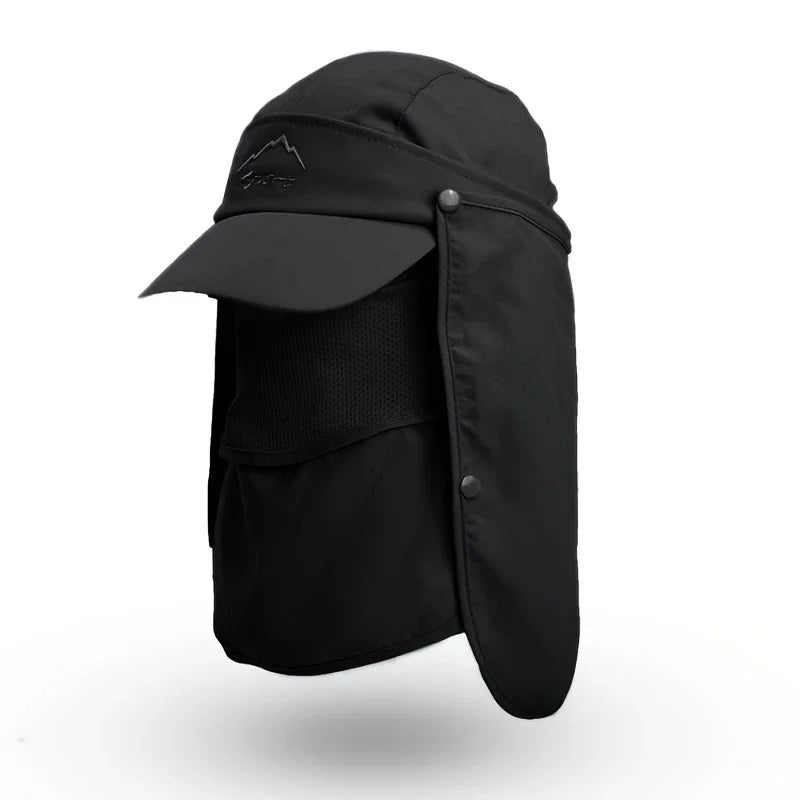WORK UP® SunShield Pro™ |  Gorra de Protección Solar Integral UPF50+