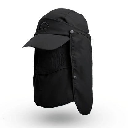 WORK UP® SunShield Pro™ |  Gorra de Protección Solar Integral UPF50+