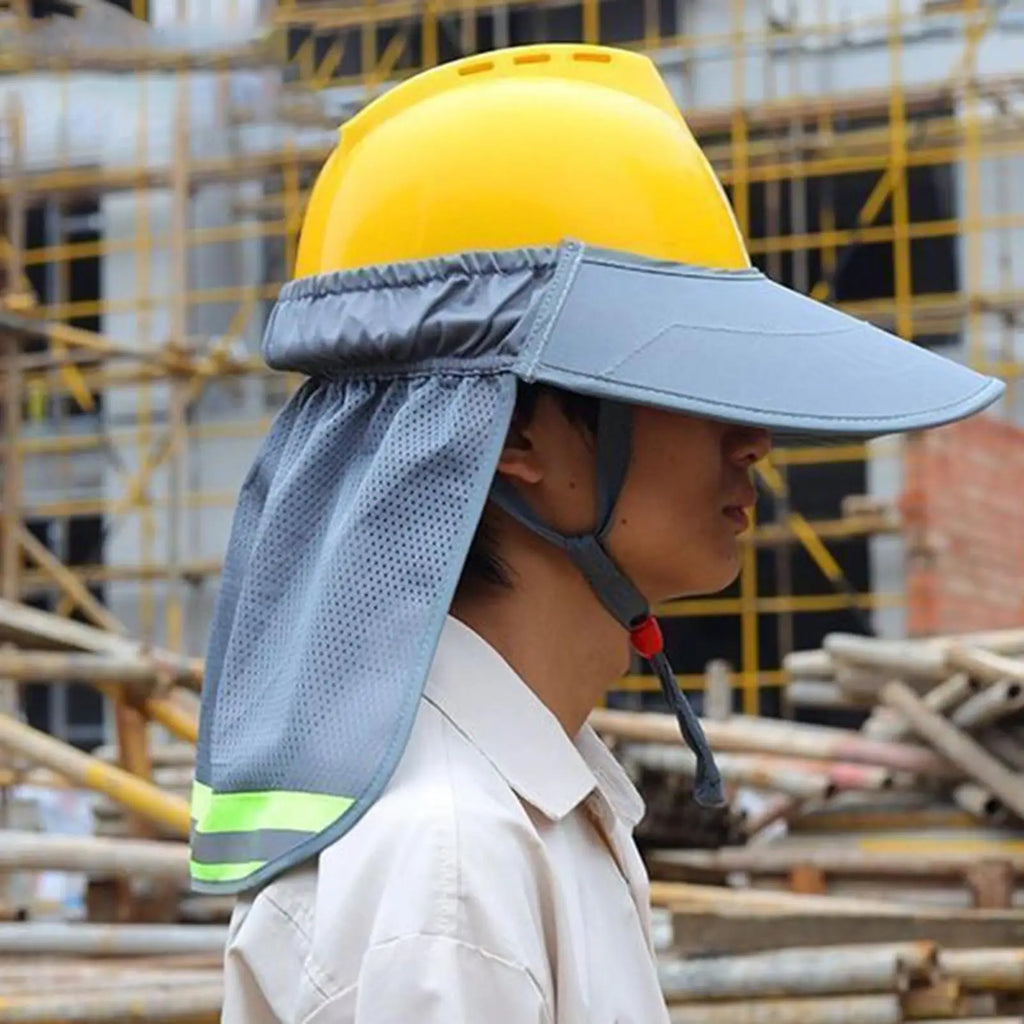 NeckGuard™ Helmet Shade [Protección Ligera para Largas Jornadas]