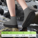 1 Pair Latex Waterproof Shoe Covers Anti-Slip Reusable for Outdoor Travel Rainy Day Unisex Overshoes Foot Protectors
