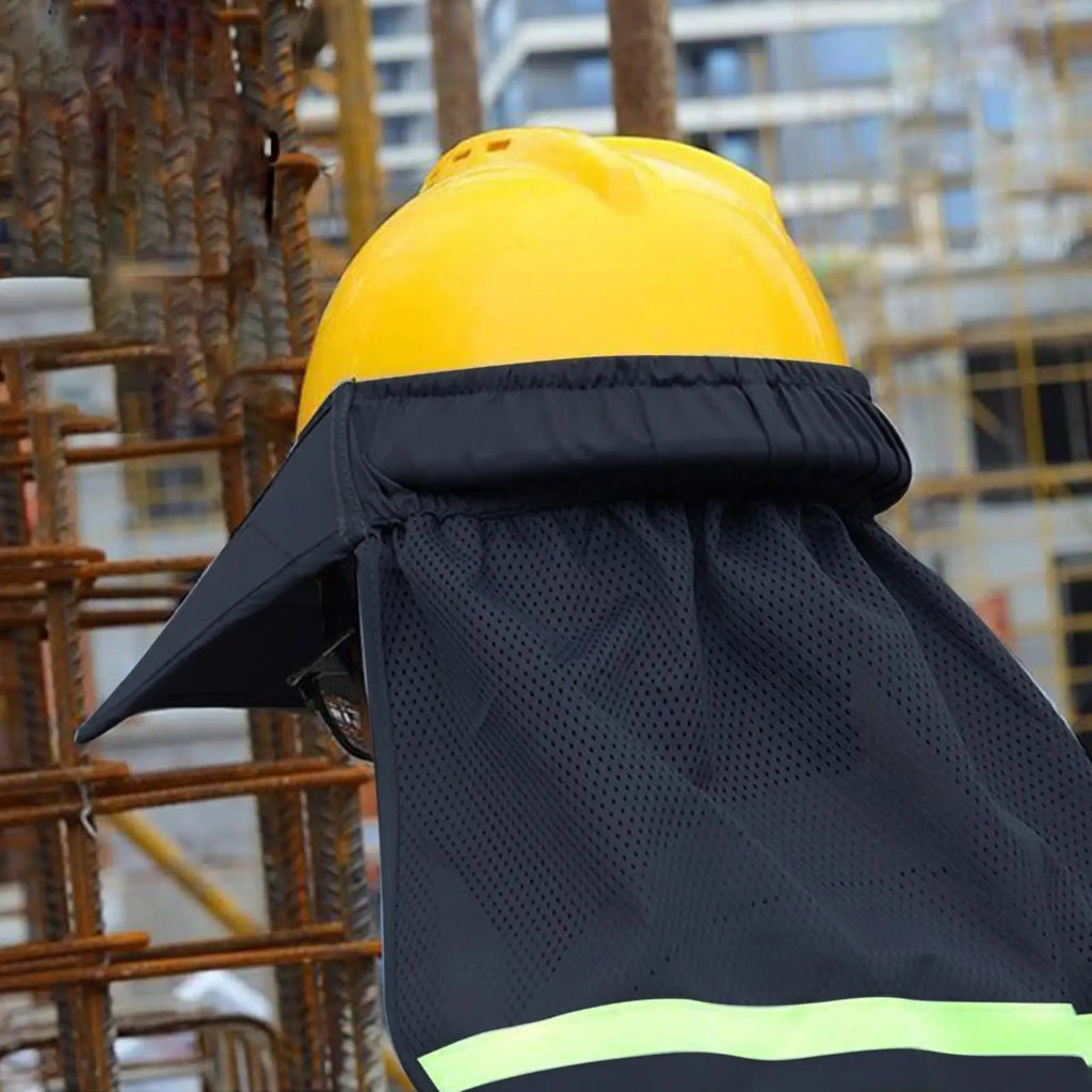 NeckGuard™ Helmet Shade [Protección Ligera para Largas Jornadas]