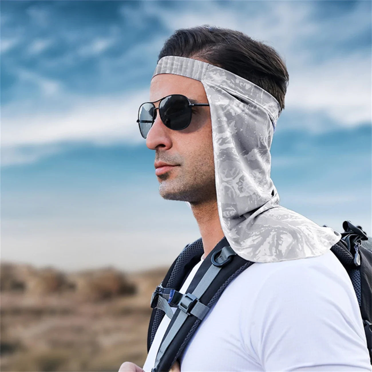 AeroShield® Sun Hood [Protección Fresca para Cuello y Rostro]