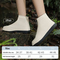 1 Pair Latex Waterproof Shoe Covers Anti-Slip Reusable for Outdoor Travel Rainy Day Unisex Overshoes Foot Protectors