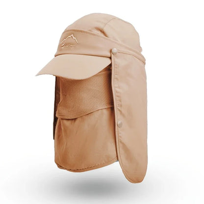 WORK UP® SunShield Pro™ |  Gorra de Protección Solar Integral UPF50+