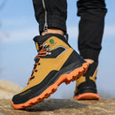 Steel Toe Safety Shoes Work Boots For Men Shoes Work Sneakers Anti-Smash Puncture-Proof Indestructible Construction Shoes