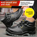Labor Protection Shoes for Men Anti Smashing Anti Piercing Anti Odor Thick Wear-resistant ConstructionSiteSafetyShoes Work Shoes