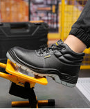 Labor Protection Shoes for Men Anti Smashing Anti Piercing Anti Odor Thick Wear-resistant ConstructionSiteSafetyShoes Work Shoes