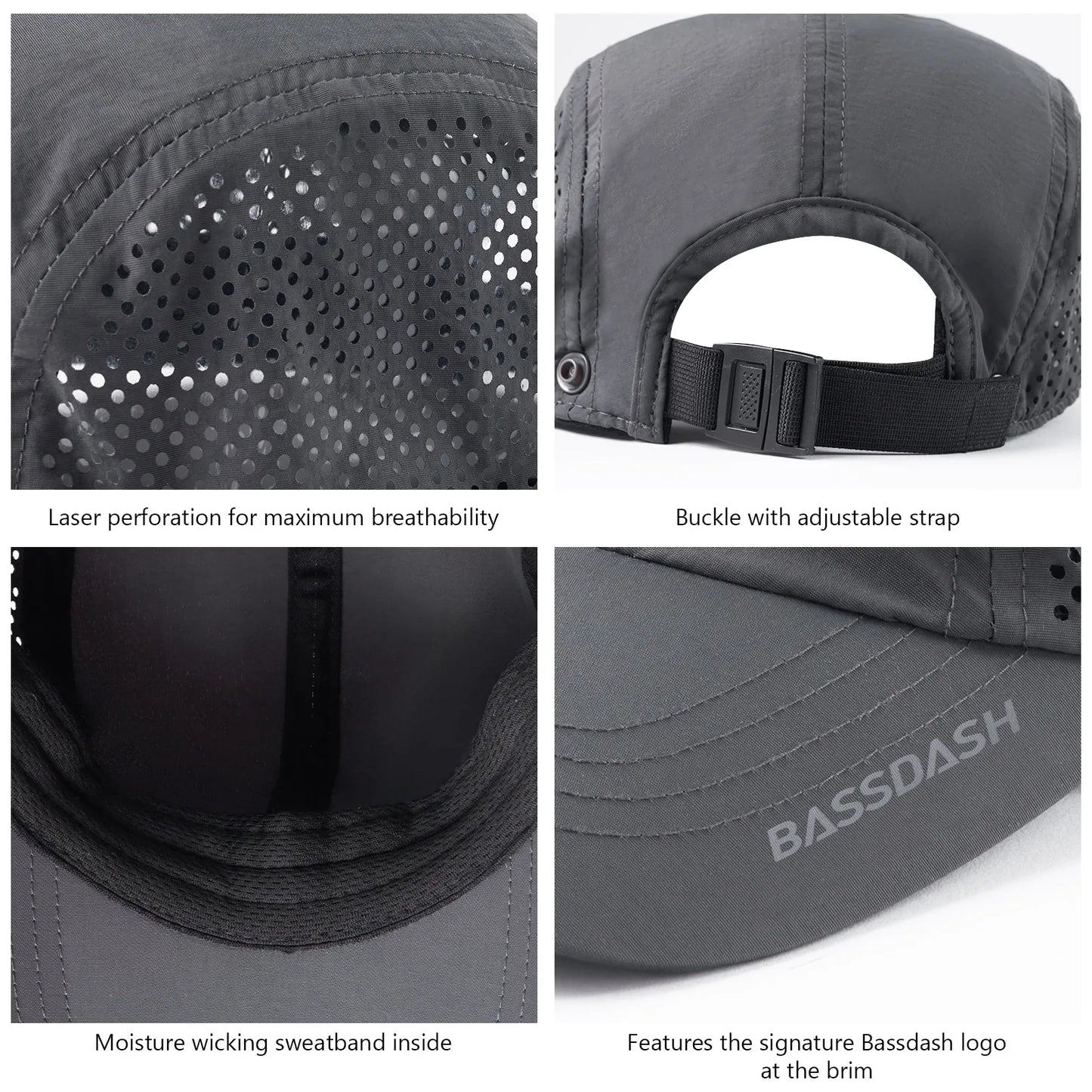 WORK UP® TrailGuard Elite™ | Sombrero Outdoor Plegable UPF50+