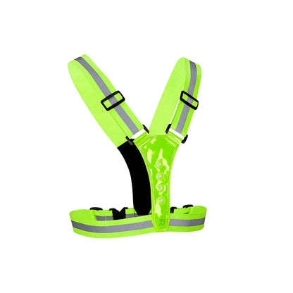 LumiGuard® LED Safety Vest [Visibilidad Activa Día y Noche]