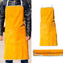 Delantal de Soldadura de Cuero, Lavable | Aislamiento Térmico
